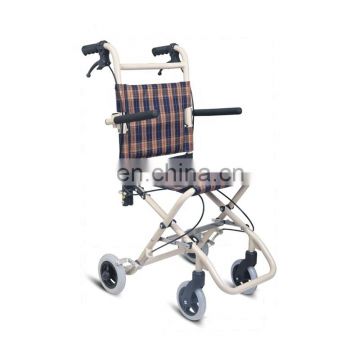 2020 Airplane manual folding lightweight travel transport transfer wheelchair