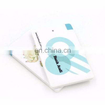 small size card power bank 2500mah portable phone charger wholesale mini power bank