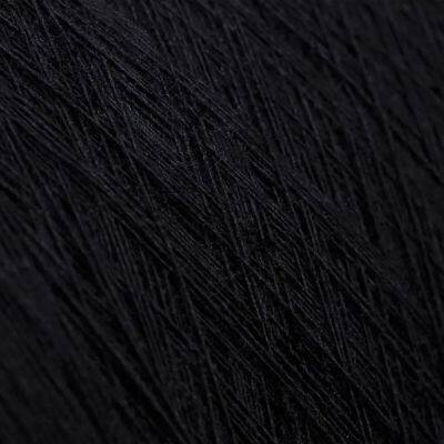 10s/12s/16s/20s Black Melange Yarn Dyed Cotton Yarn Recycled Cotton Knitting Yarn for Socks photo-4
