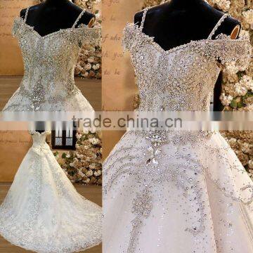 Charming brilliant beaded sweetheart image cap sleeve mermaid cut lace wedding dress