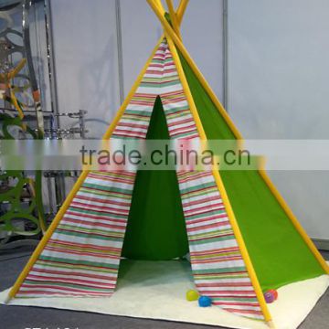 100% cotton fabric Kids Teepee tent