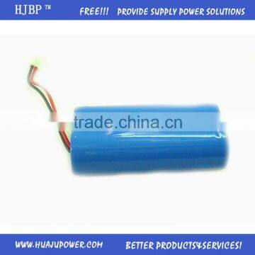 3.7v cylinder lithium ion battery high capacity lithium polymer battery 18650-22-2S 2