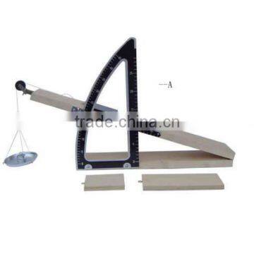 Friction on an Inclined Plane, Inclined Plane apparatus,inclined plane and friction board