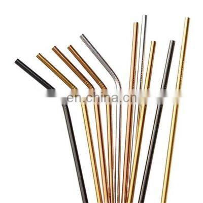 wholosale aisi304 Stainless Steel Straw hot sale sus304 stainless steel straw mate