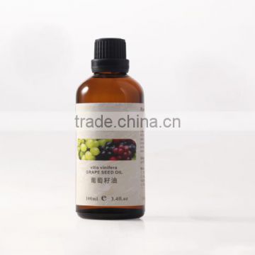 natural and pure cosmetic grade skin care grape seed oil