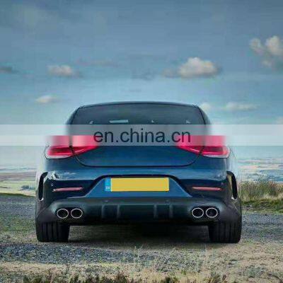 For Mercedes Benz C257 AMG CLS53 Coupe Diffuser and Tailpipe Black Package Models 2019-2020 photo-5