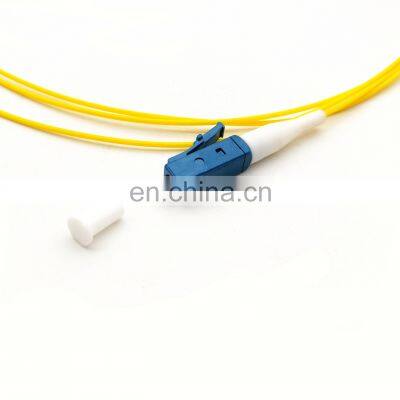 Fiber optic pigtail  single mode multi mode lc/upc 2.0mm pigtail queue de cochon en fibre