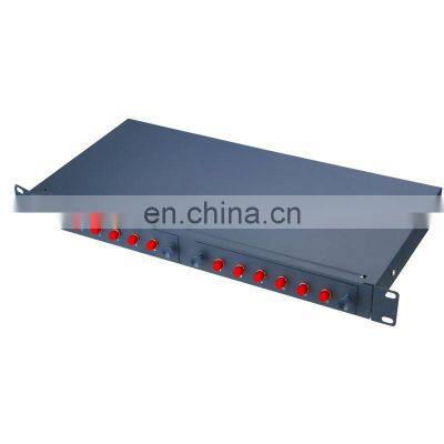 12 Core Fiber Optic Patch Panel Odf Rack Mount Fully Equipped 12 Port FC Fiber Optic Patch Panel best price