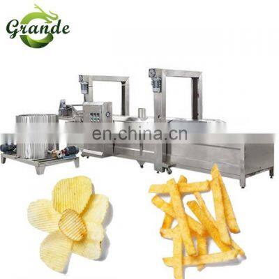 Good Price Half Cooked Frozen French Fries Making Machine for Sale