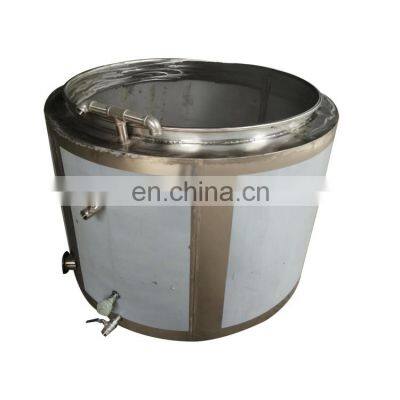 Commercial pig head depilation equipment electric heating heat conduction oil chicken duck goose rosin pan