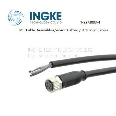 1-2273003-4,M8 Cable Assemblies,Sensor Cables / Actuator Cables INGKE