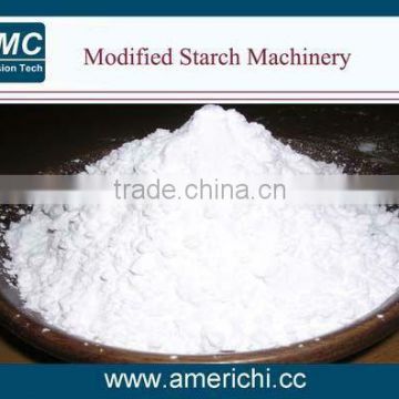 Modified starch making machine