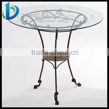 Tempered modern coffee table glass