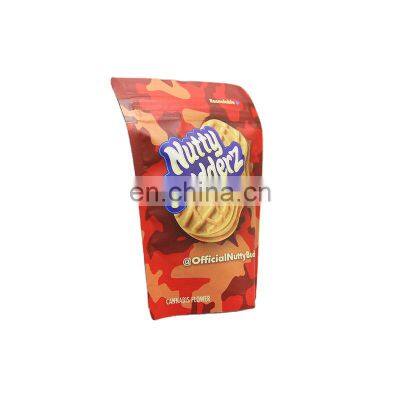 Free Sample Custom Printing Stand up Dried Food Packaging Pouches Zip Lock Plastic Bags For Nuts Peanut