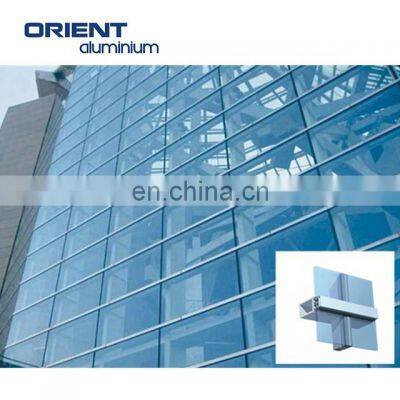 supply glass one stop service curtain wall system supplied with all matched hardware curtain wall project
