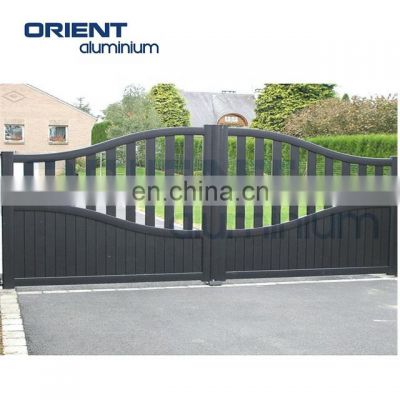 Modern design Durable High Quality aluminium gates driveway gate aluminium folding gates