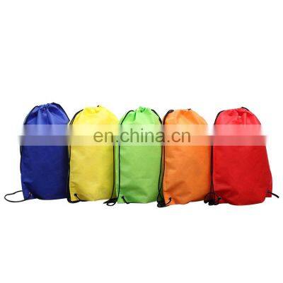 Non Woven Fabric Drawstring Carry Bags Low Prices Promotional