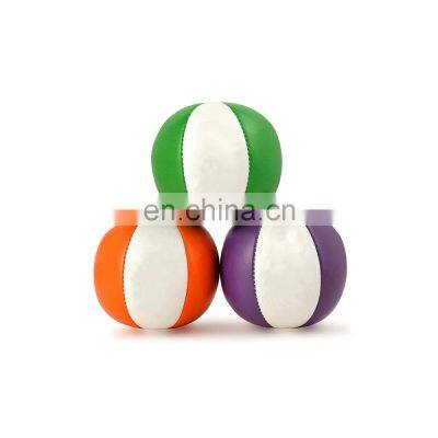 Children Artificial eco friendly sports logo printing custom sand filled recycling hacky sack footbag