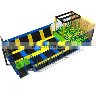 High quality GYM Indoor Playground Equipment sport game indoor trampoline park