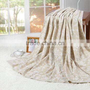 Top quality flower printed super absorbent OEM colorful beach useful towelling coverlet