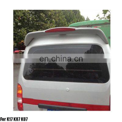 ABS Primer Painted Back Roof Spoiler For K17 K07 K07 Rear Spoiler