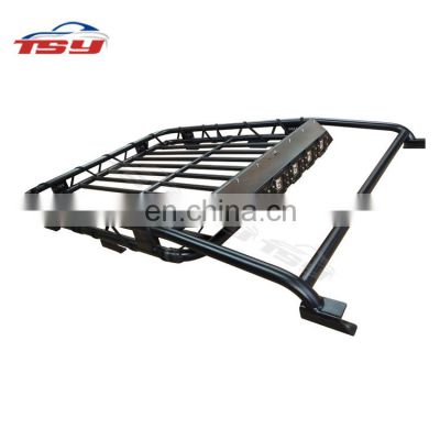 Roof Cargo Carrier Basket car roof luggage rack black universal roof rack