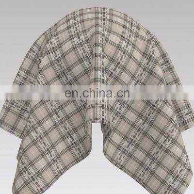 Новая мода. 100% ткань из BCI хлопка, двойная сетка, прядильно-оттеночная, для повседневной одежды photo-2