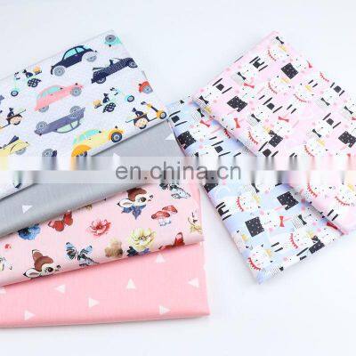 Baby cartoon cat car Pea blanket chintz newborn baby bag covered blanket fabric crib pin fabric