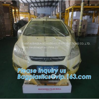 Masking Film for Whole Body Cover and Partial Painting, HDPE Disposable Car Accessories Electrostatic, Car Accessories