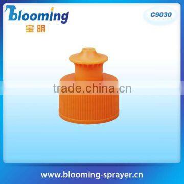 plastic bottle cap 28/410 pull-push cap with dust cap