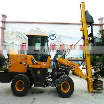 Backhoe Loader Auger Hydraulic Earth Auger Attachment photo-4