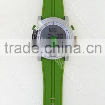 Hot sale sport watch ana-digit watch with custom logo