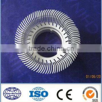 round type LED heat sink aluminium profile