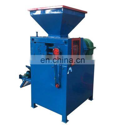 High strength coal briquette plant, coal / charcoal roller press briquette machine