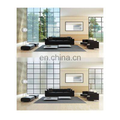 Custom Size Smart Film Switchable Window Tint Glass Shower Door Electric Privacy Tempered Glass photo-2