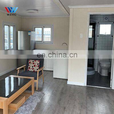 WZH Promotion Strengthen Model 20ft Prefab Modular Container Home Expandable Container House in USA Canada Market Wholesale photo-3