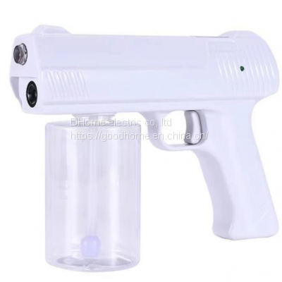 Wireless Charging Epidemic Disinfection Spray Shooter Holding Blue Light Nano Cross-border Foreign （Wechat:13510231336） photo-2