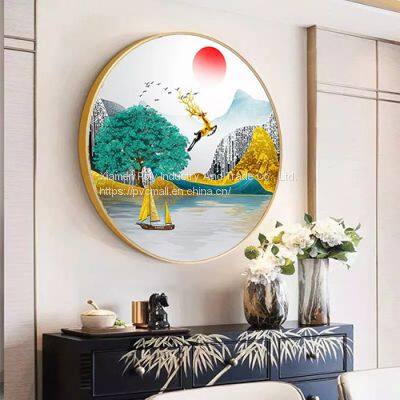 Люкс-украшение для дома печатная абстрактная живопись с животными photo-4