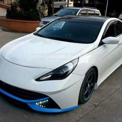 The Hyundai Sonata Look of the Car, the Front and Rear Bumper Skirt of the Hyundai Sonata VIII, the Lower Lip of the Sonata Bumper photo-2