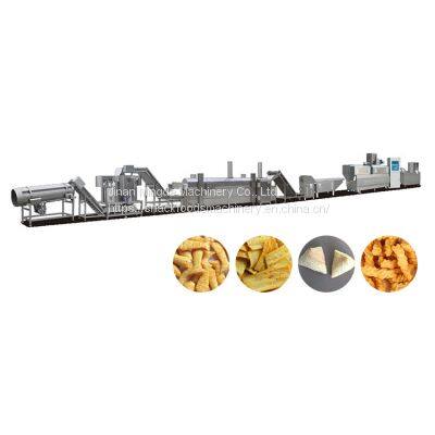 Easy operation doritos bugles crispy production line fried corn sala snack food extrudability machine