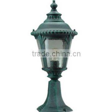 outdoor garden pillar lamp