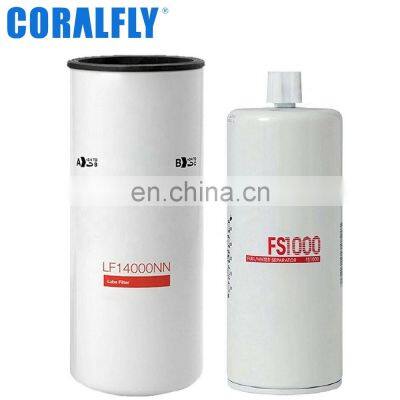 Hot sale truck oil filter LF17511 AF56500 lF14000 filtro aceite 57909 for freightliner cascadia