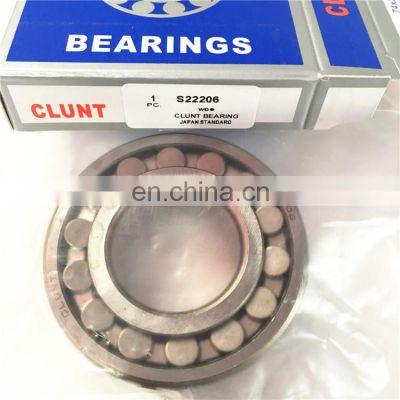 30*62*26mm Stainless Steel Spherical Roller Bearing 22206 S22206 Bearing