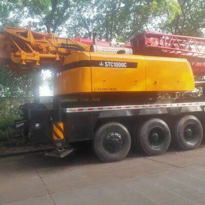 Factory Price of the 100 Ton Used Crane Truck Sany Stc1000 Second Hand Truck Mobile Crane