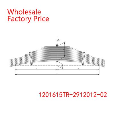 1201615TR-2912012-02 NovosibARZ  Leaf Spring Wholesale For TRAILER