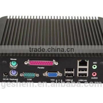 Fanless embedded industrial mini computer with 1RS232 and 6USB