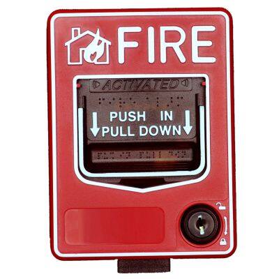 MCP Fire Pull Station Resetable Fire Manual Call Point Emergency Alarm Security System