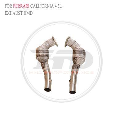 Exhaust Manifold Downpipe for Benz A35 Car Accessories With Catalytic converter Header Without cat pipe whatsapp008618023549615