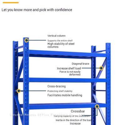 High-Capacity Modular Shelving Unit 300kg Weight Limit - Durable Storage Rack with Reinforced Chipboard Deck
