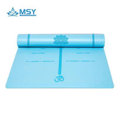 Recycled Durable Non-Slip Double Sided Rubber Yoga Mat With Custom Logo photo-4